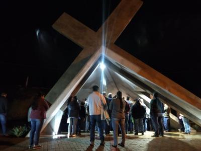 CooperaÃ§Ã£o da Comunidade Linha Nova com o NÃºcleo Feminino da Coprossel  resulta em Nova Gruta do Senhor Bom Jesus 